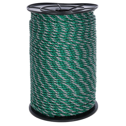 EconomyLine rep 6mm,  200 m recycling - Grönt elstängselrep av återvunnet plastmaterial