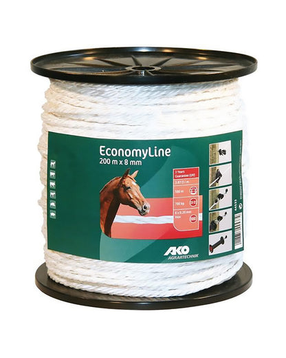 Elrep EconomyLine Vit, 8mm, 200m