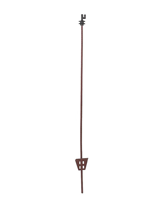 Fjäderstålstolpe rund, 107 cm, 10-p
