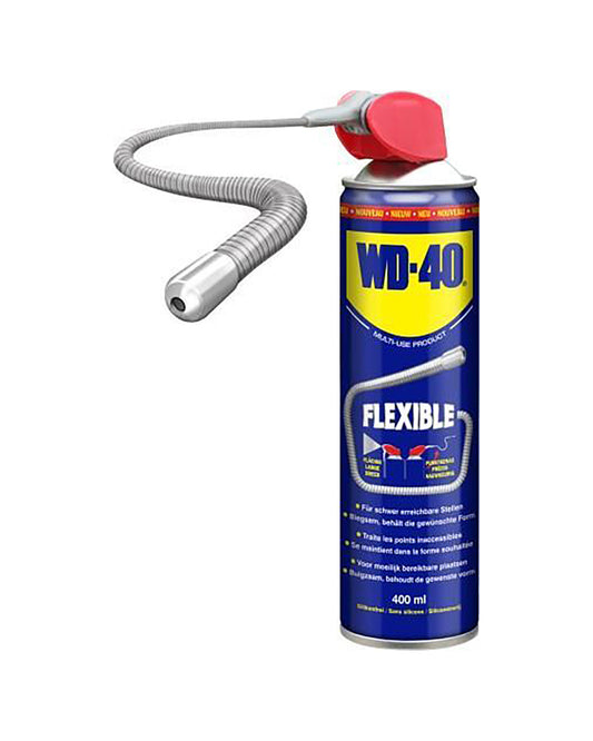 WD-40 400 ml med bøjeligt metalrør