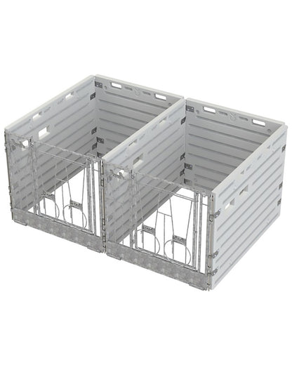 Kalvbox i moduler plast