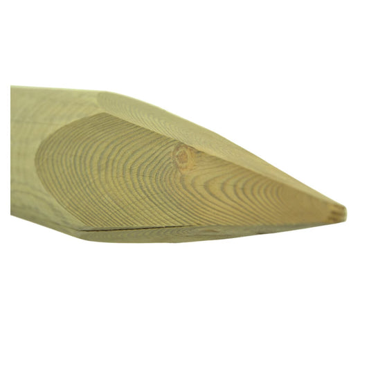 Fyrås tryckimpregnerad trästolpe – Stabil stolpe för stängsel och hagar Ø: 70mm