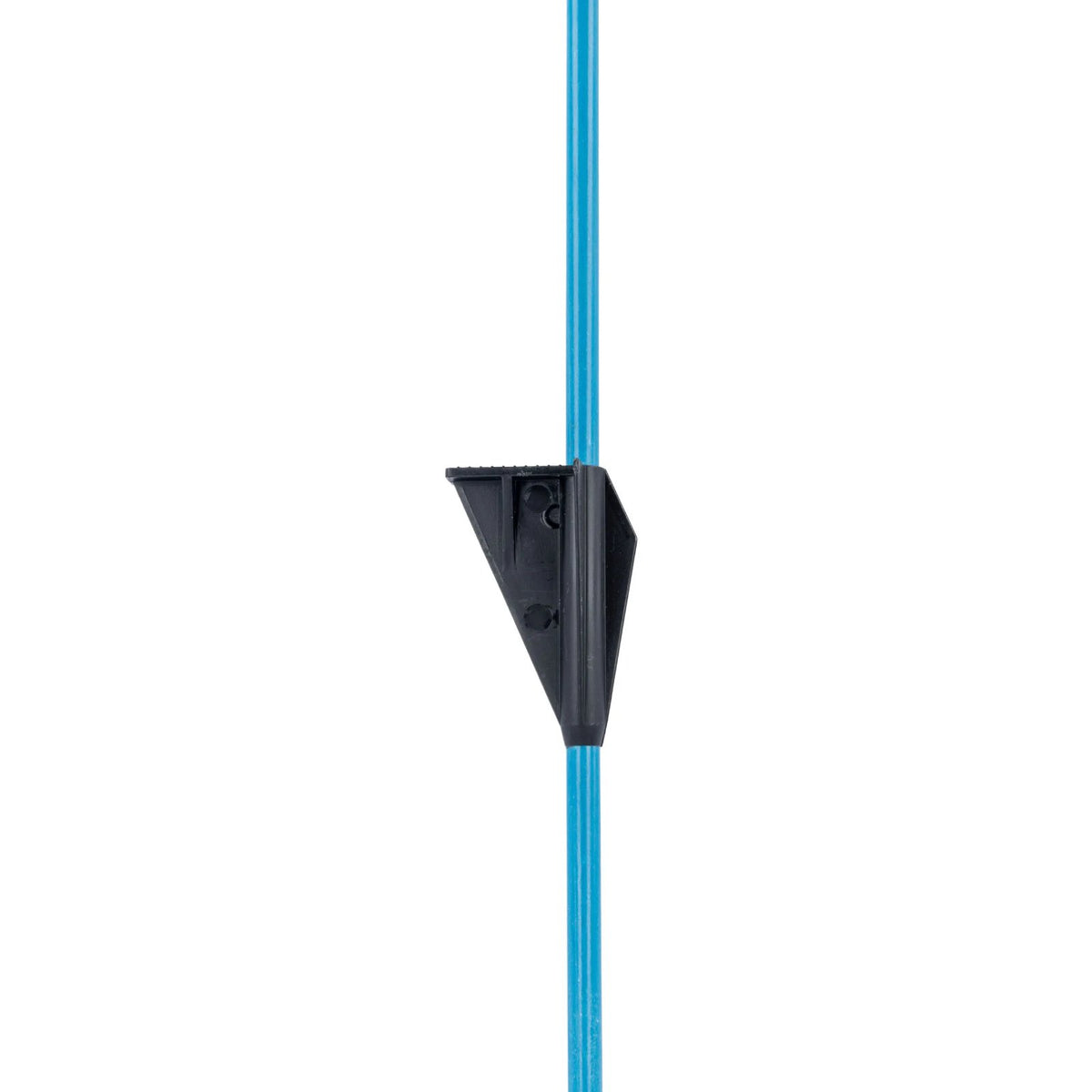 Glasfiberstolpe Compact+ Blå – 10-pack med isolatorer och fotsteg