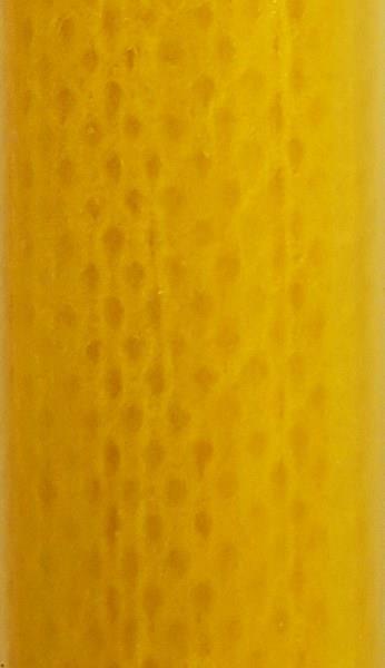 Glasfiberstolpe rund, 125 cm, gul, 10-p