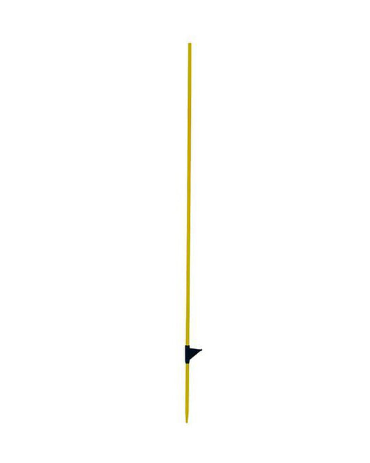 Glasfiberstolpe rund, 160 cm, gul, 10-p