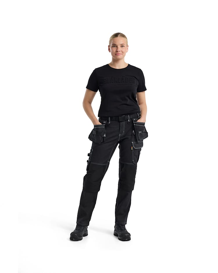 Hantverksbyxa Stretch X1900 – Slitstark Cordura® Denim - Dam
