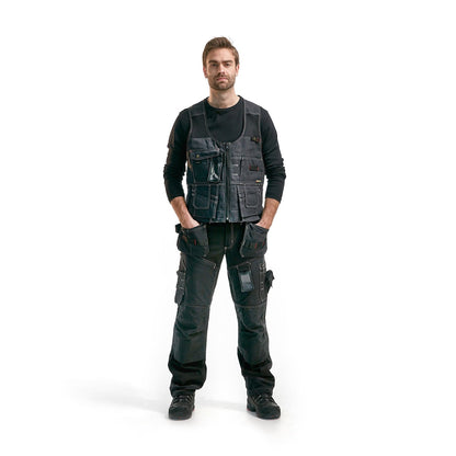 Blåkläder Hantverksväst 3100 - med Verktygsfickor och Ventilerande meshpaneler