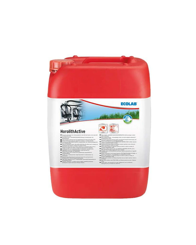 Horolith Active 25 kg – Surt Diskmedel för Mjölkningsutrustning
