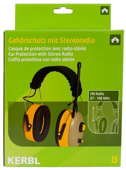 Hörselskydd med radio