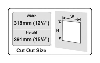 Hundeklap Dog-Mate XL 2-vejs hvid