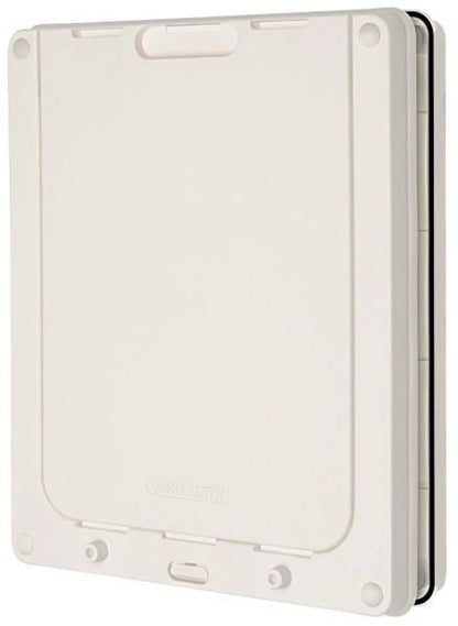 Hundeklap Dog-Mate 2-vejs hvid