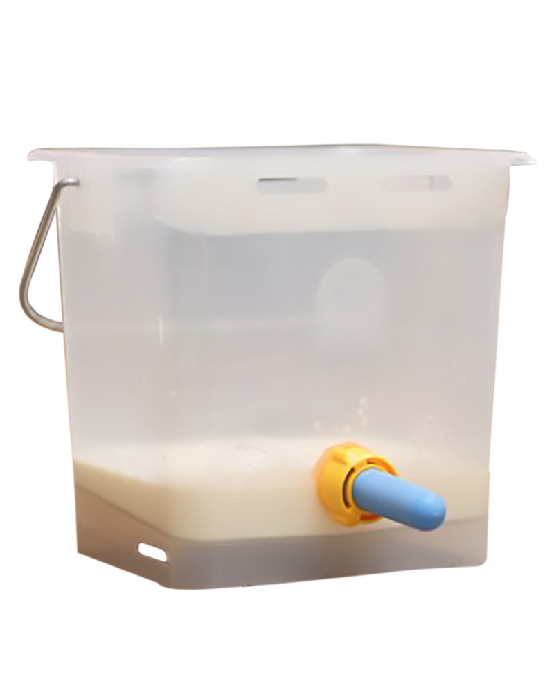 Calfable läpinäkyvä valkoinen 13l