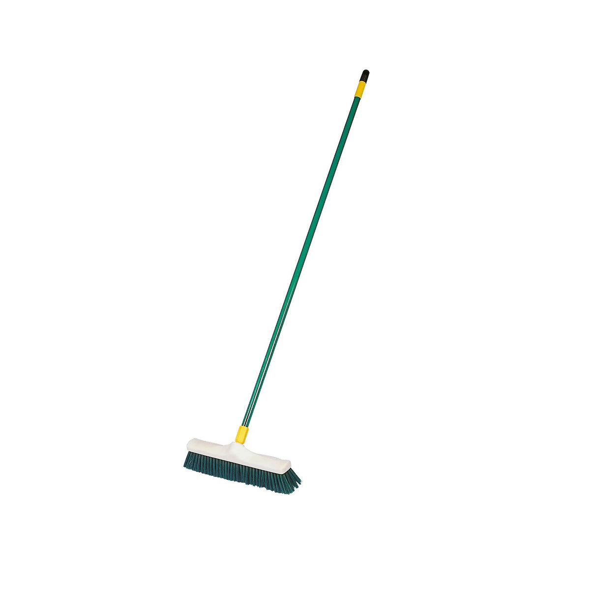 Kerbl grön universalborste 40 cm med 150 cm metallskaft