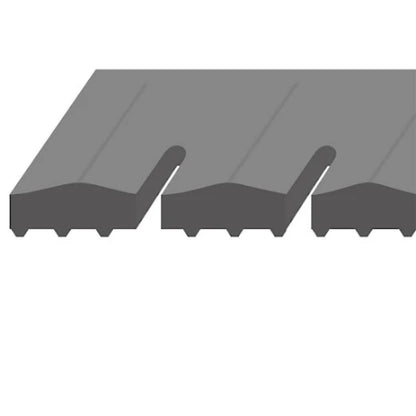 Kraiburg KURA SB – 28 mm gummimatta för spaltyta (pris per m²)