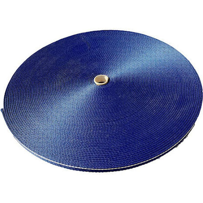 Krubbändsband grön-vit 25mm