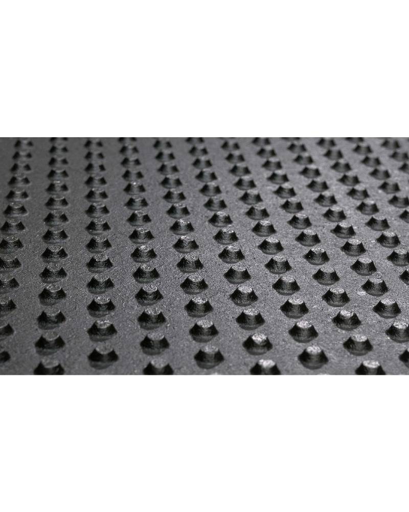 Kraiburg KURA Form – Skräddarsydd gummimatta 24 mm med installationsplan för stallgångar och mjölkningsytor