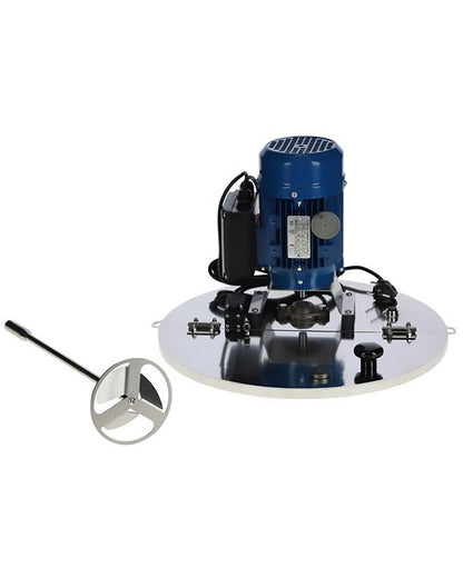 Lock med motor och omrörare