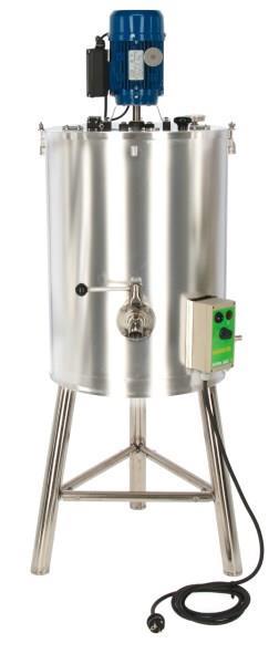 Lock med motor och omrörare