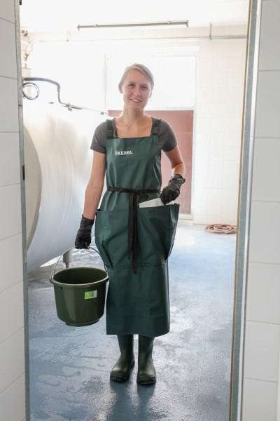 Mjölkarförkläde Premium med fickor