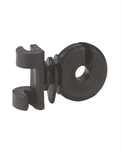 Mellanisolator för oval fjäderstålstolpe 25-p