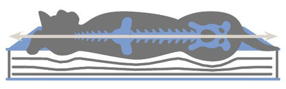 Hundmadrass Memory-Foam