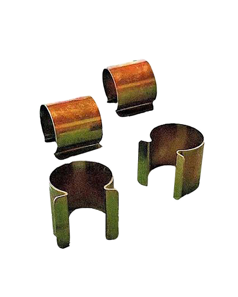 Metallclips 3 cm galvat, 25-p