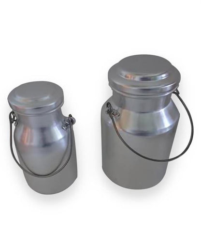 Mjölkkanna i aluminium