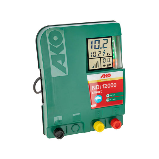 AKO NDi 12000 Smart – kraftfullt 230 V elaggregat med appstyrning för långa stängsel