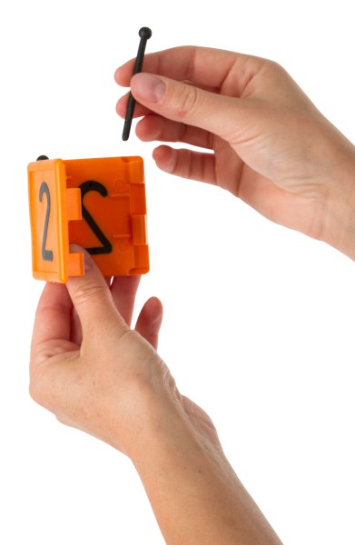 Halsbandnummer Duo 6-p