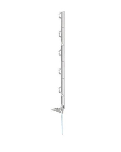 Plaststolpe Eco 70 cm, vit 5-p