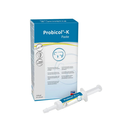 Probicol-K pasta för kalvar med naturliga immunglobuliner och probiotika som stödjer immunförsvar och tarmhälsa