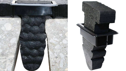 Kraiburg profiKURA S – Skräddarsydd 24 mm korundmatta för spaltgolv i gångar