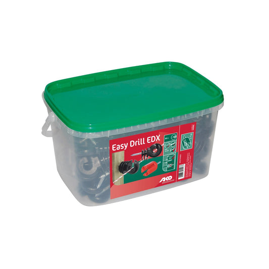 Ringisolator Easy Drill EDX i 25-pack och 90-pack för trästolpar