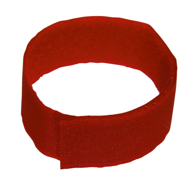 Markeringstape Velcro 10-p rød