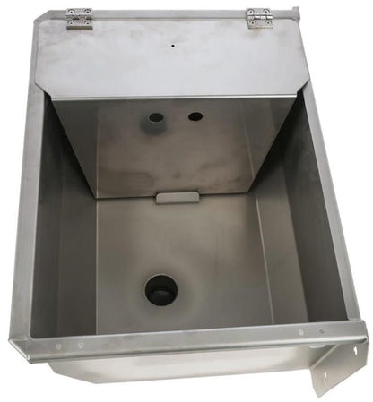 Vandtrug i rustfrit stål, 35 liter