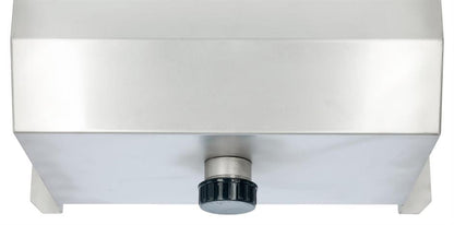 Vandtrug i rustfrit stål med varme 35 L