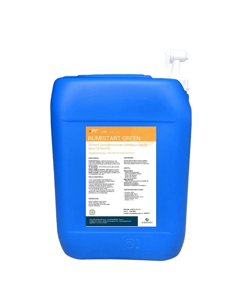 Flytande tillskottsfoder till mjölkkor som minskar risken för ketos och stödjer energi och vomfunktion i tidig laktation.