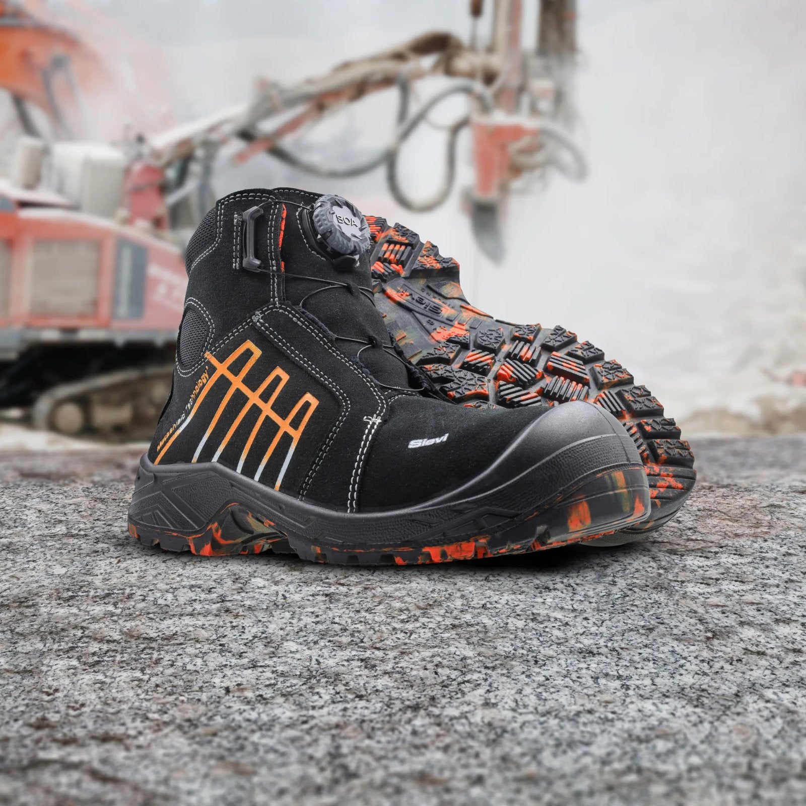 Sievi MGuard RollerH XL+ S3 HRO - Skyddskänga med fotbladsskydd och BOA