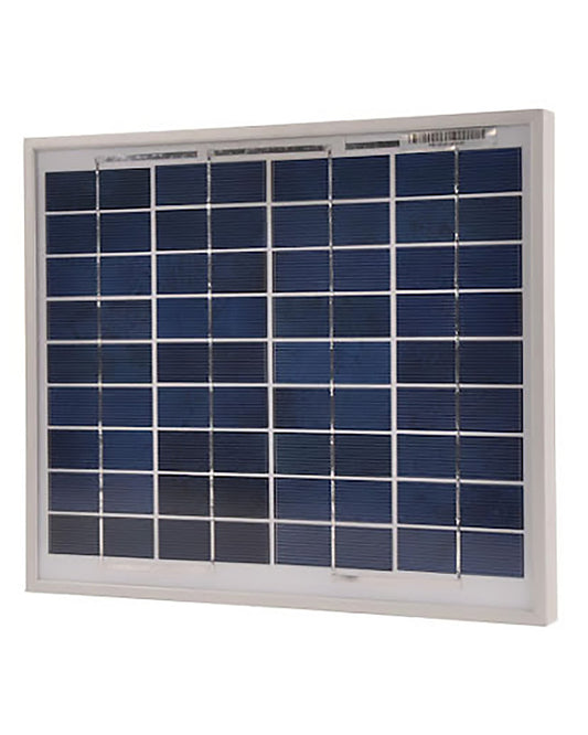 Solpanel 10W med 2A regulator