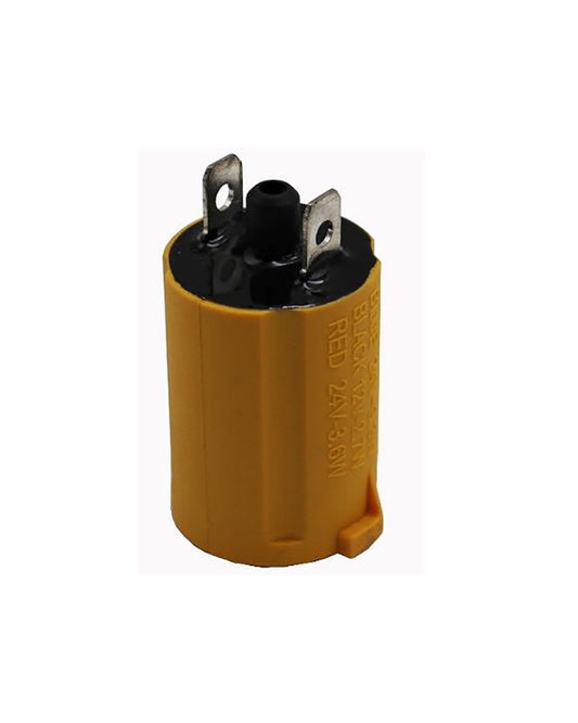 Spole gul 24V, 2,7W