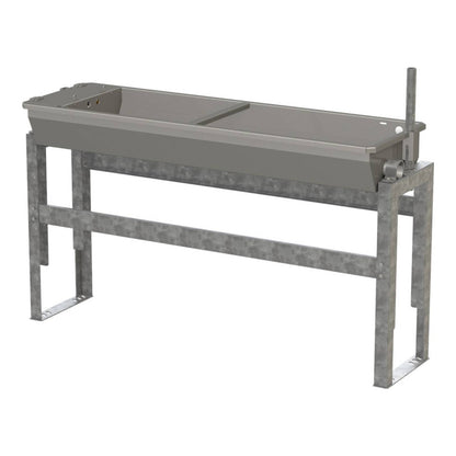 Tippbart vattentråg - i rostfritt stål (30-70 L)