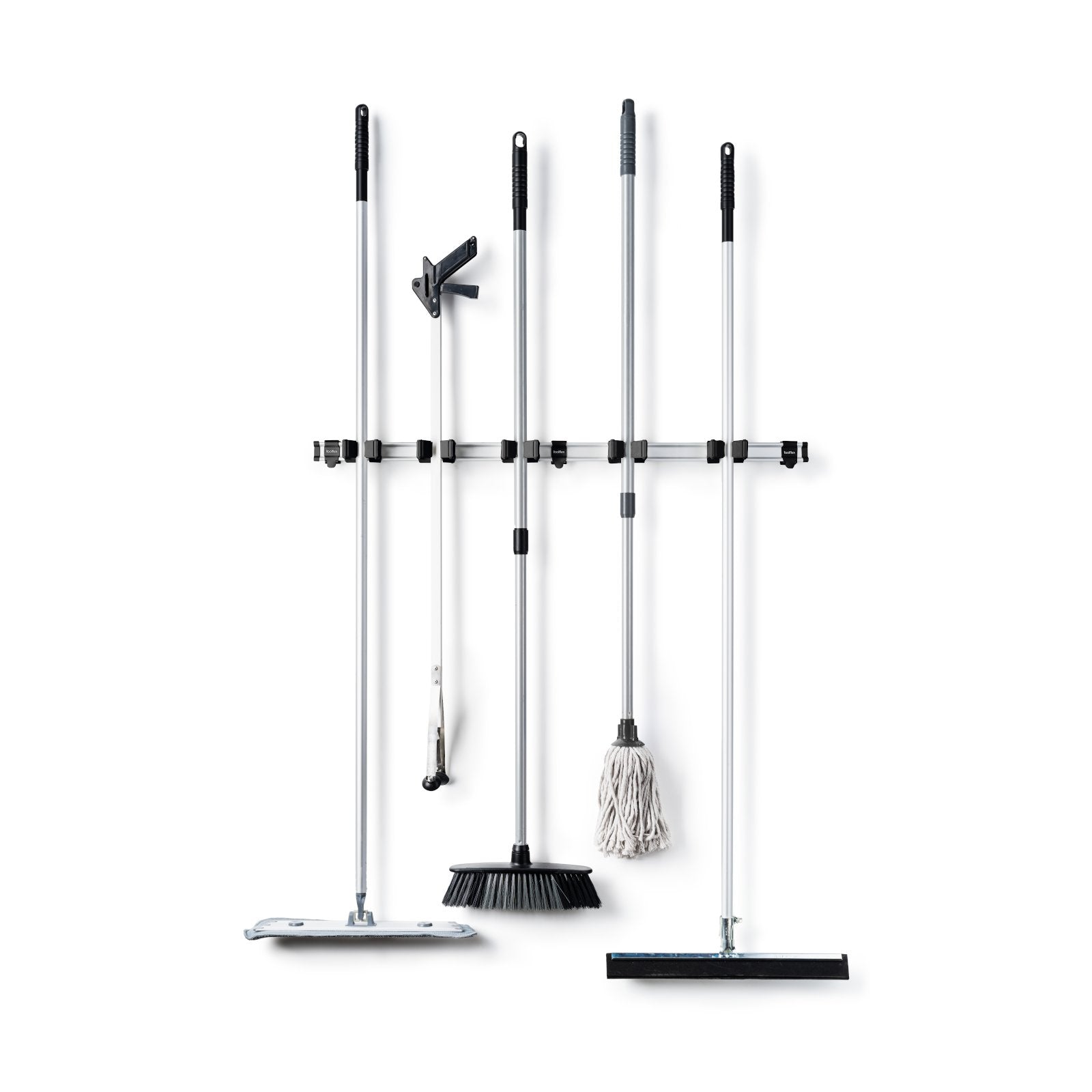 Toolflex One Skena 94 cm med 5 hållare – Redskapshållare för vägg