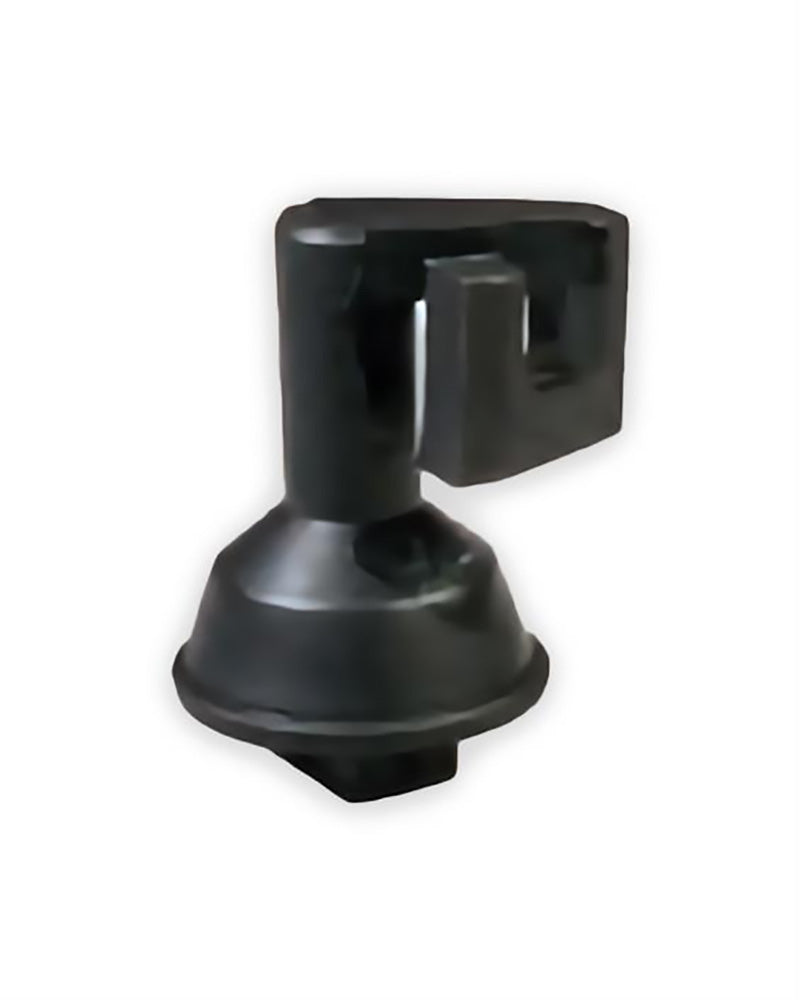 Toppisolator fjäderstålstolpe oval 25-p.