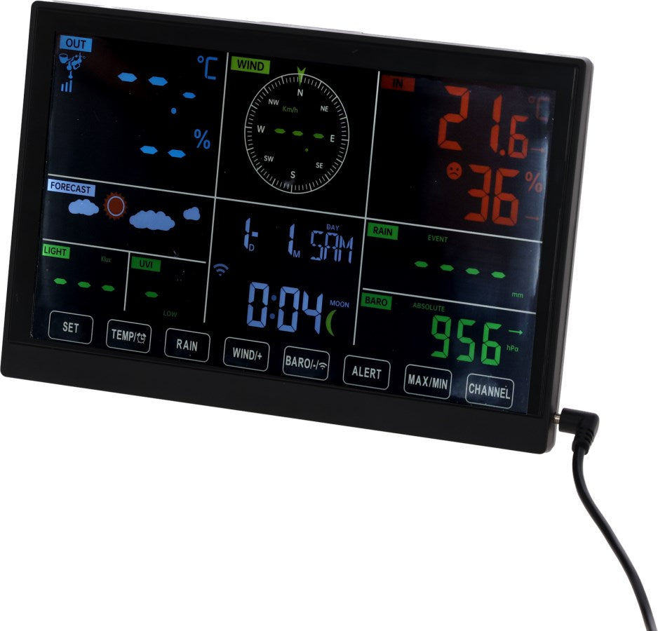 Digital vejrstation 7 i 1 - Wifi