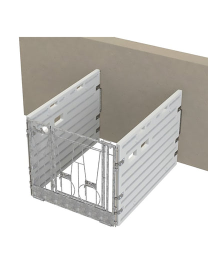 Kalvbox i moduler plast