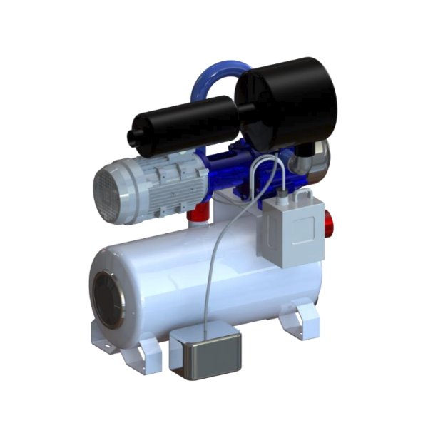 Vakuumpump PVD 800 för mjölkrobot – 60 L tank 3 hk