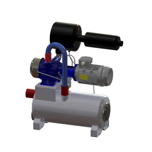 PVD 800 vakuumpump för mjölkrobot på 60 liters tank med integrerat filter