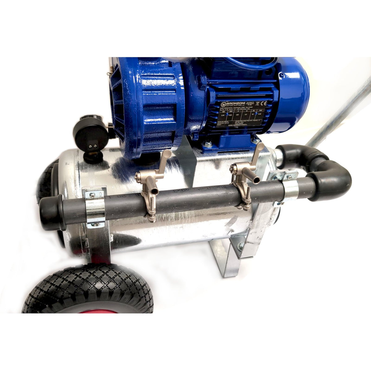 Mobil Torrgående Vakuumpump GPV 280 på 22 L tank – 230/400 V