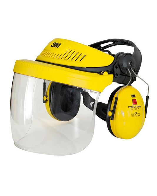 Skyddsvisir med Peltor Optime 1 G500
