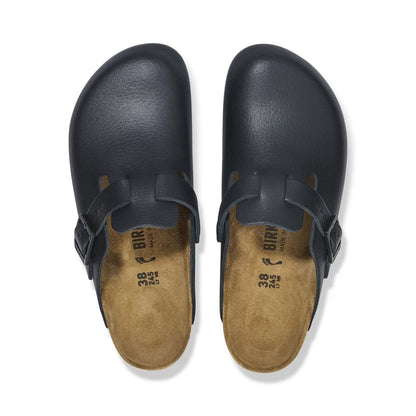 Birkenstock Boston Pro - Arbetstoffel i läder för gårdsarbete